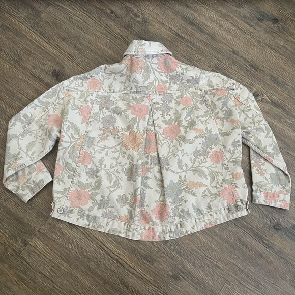 Free People We The Free Opal Swing Denim Jean Jacket - Picture 5 of 5